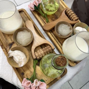 Orchid's Nails and Facials - Honey and milk pedicure - Nail Salons Near Me - Katy, Texas Orchid's Nails and Facials - Honey and milk pedicure - Nail Salons Near Me - Katy, Texas