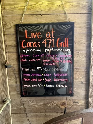 Menu photo 2 Cora's 471 Grill Castroville, TX Menu photo 2 Cora's 471 Grill Castroville, TX