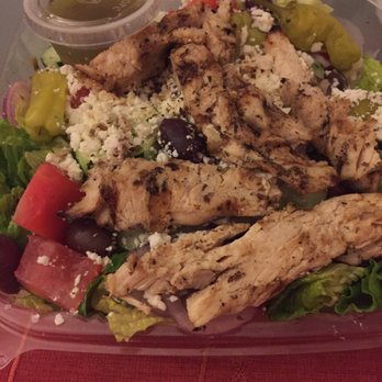Southside Diner - Delicious take out Greek Salad! Tons of super flavorful chicken, tomatoes,feta,olives,cucumbers and peperoncino peppers! - Diners Near Me - Baltimore, Maryland Southside Diner - Delicious take out Greek Salad! Tons of super flavorful chicken, tomatoes,feta,olives,cucumbers and peperoncino peppers! - Diners Near Me - Baltimore, Maryland