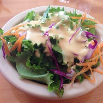 Thai Delight Norman - Complimentary Salad with entree. House dressing is yum! - Thai Near Me - Norman, Oklahoma Thai Delight Norman - Complimentary Salad with entree. House dressing is yum! - Thai Near Me - Norman, Oklahoma