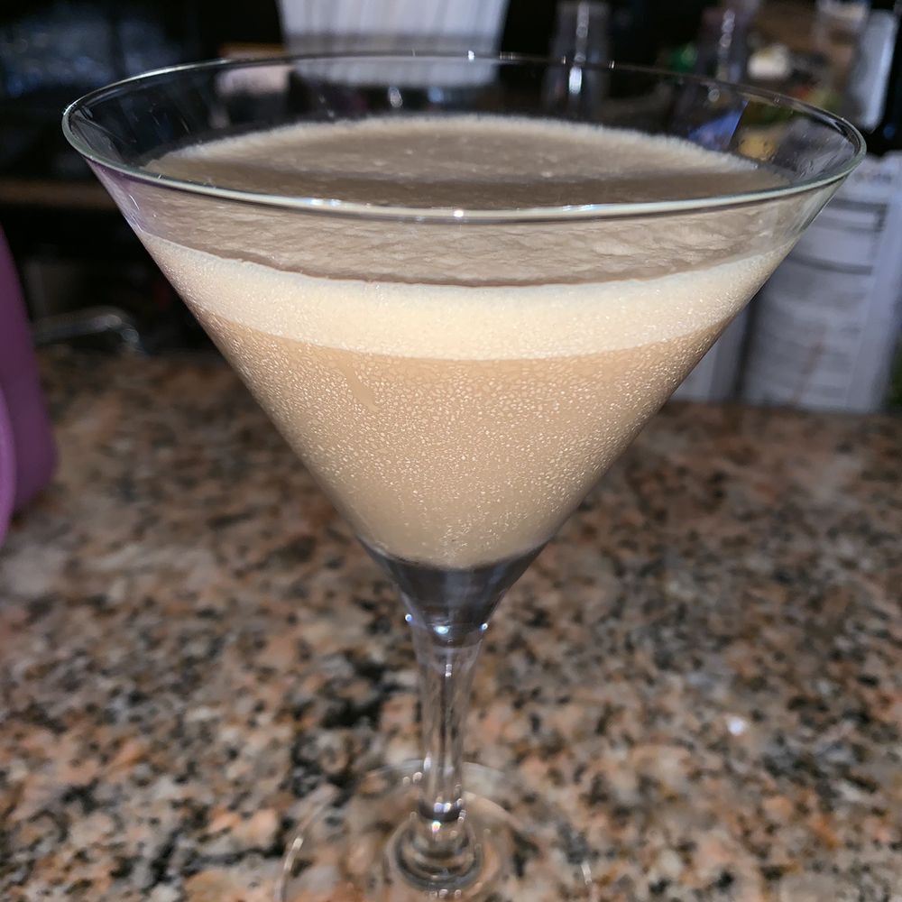 Espresso martini with Grey Goose