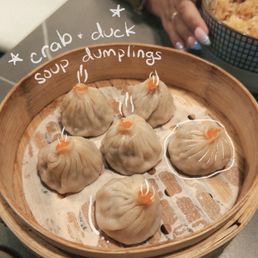 Roasted Duck Soup Dumplings