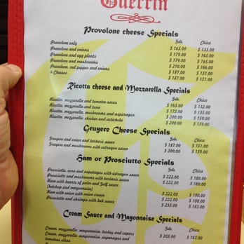 Güerrín - Menu (English) 5 - Pizza Near Me - Buenos Aires, C