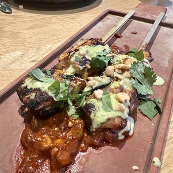Cabra - Chicken thigh anticucho - Peruvian Near Me - Chicago, Illinois