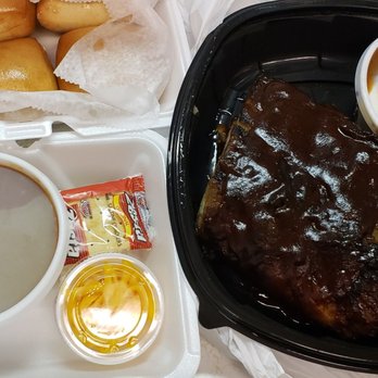 Texas Roadhouse - The full slab dinner. - Steakhouses Near Me - Waukesha, Wisconsin