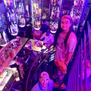 Underbelly - they have 2 Floors to dine in, but not much space inside . But really like the Neon lights and Music and Ramen here - Bars Near Me - San Diego, California