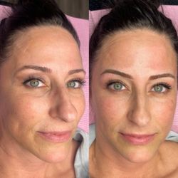 Caterpillar Brow Bar - Powder/Ombré Brow Before & After