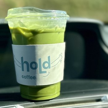 Hold Coffee - Coconut Matcha. ( ^_^)b - Coffee & Tea Near Me - West Covina, California
