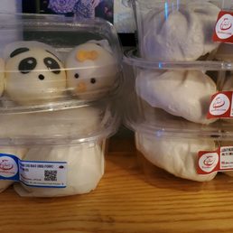 Frozen baos from the Modesto farmer's market. The cutest gift box, char siu and signature baos. Frozen baos from the Modesto farmer's market. The cutest gift box, char siu and signature baos.