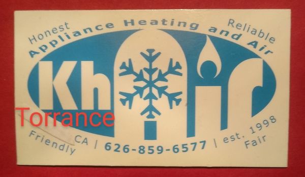 Khair Appliance and Hvac Repair on Yelp