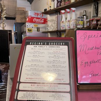 Regina's Grocery - Italian Near Me - New York, New York Regina's Grocery - Italian Near Me - New York, New York