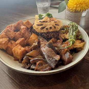 Namu Kitchen - Tofu and Eggplant Rice - Breakfast & Brunch Near Me - West Covina, California Namu Kitchen - Tofu and Eggplant Rice - Breakfast & Brunch Near Me - West Covina, California
