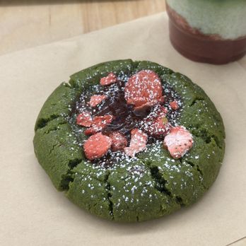 Mika’s Direction - matcha strawberry cookie - Coffee & Tea Near Me - New York, New York Mika’s Direction - matcha strawberry cookie - Coffee & Tea Near Me - New York, New York