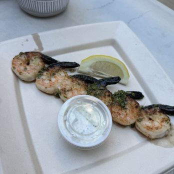 Luna Grill Anaheim - Garlic Bonfire Shrimp Kabob - Mediterranean Near Me - Anaheim, California Luna Grill Anaheim - Garlic Bonfire Shrimp Kabob - Mediterranean Near Me - Anaheim, California
