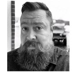 Detroit Barbers - What my beard and stache used to look like.