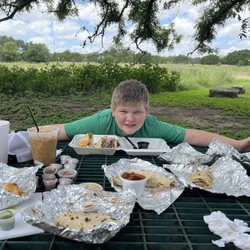 We brought a picnic