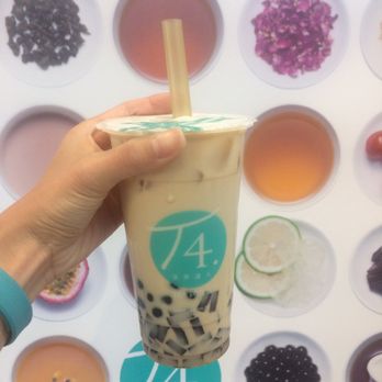 T4 - Milk tea with coffee jelly and boba! - Bubble Tea Near Me - Sacramento, California T4 - Milk tea with coffee jelly and boba! - Bubble Tea Near Me - Sacramento, California