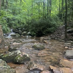 Margarette Falls Trail - Creek along the hike