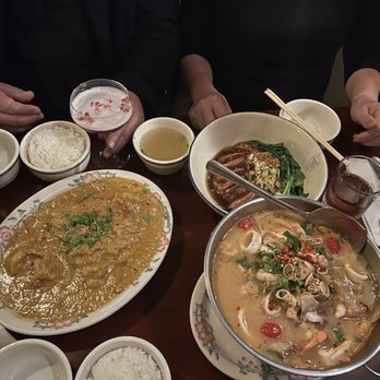 Soothr - Shrimp Green Curry, 1. Tom Yum Seafood Soup, Duck noodles - Thai Near Me - New York, New York Soothr - Shrimp Green Curry, 1. Tom Yum Seafood Soup, Duck noodles - Thai Near Me - New York, New York