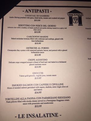 Menu photo 8 Vincenzo's Louisville, KY Menu photo 8 Vincenzo's Louisville, KY