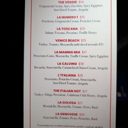 Updated menu Nov 2025 Updated menu Nov 2025