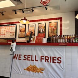 Yup, they sell fries now