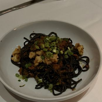 Le Farfalle - Squid Ink Spaghetti - Italian Near Me - Charleston, South Carolina