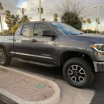 Earnhardt Toyota - Passenger side ICON 3" Lift, Stock TRD wheels and 35" Toyo Open Country AT III - Car Dealers Near Me - Mesa, Arizona Earnhardt Toyota - Passenger side ICON 3" Lift, Stock TRD wheels and 35" Toyo Open Country AT III - Car Dealers Near Me - Mesa, Arizona