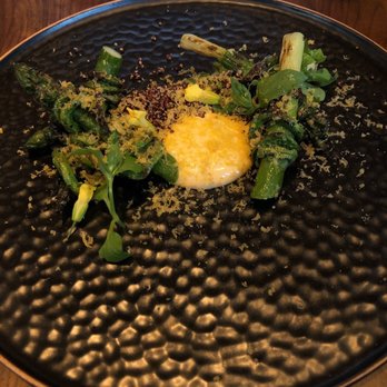 Francie - Asparagus with hollandaise, fiddlehead ferns, and quinoa - Italian Near Me - Brooklyn, New York
