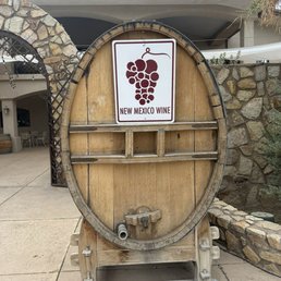 A giant barrel greets you A giant barrel greets you