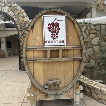 La Viña Winery - A giant barrel greets you - Wineries Near Me - Anthony, New Mexico