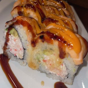 Sushi Hanashi - Baked Salmon Roll - Sushi Bars Near Me - Santa Monica, California Sushi Hanashi - Baked Salmon Roll - Sushi Bars Near Me - Santa Monica, California
