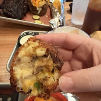 Jim 'N Nick's Bar-B-Q - Brisket Mac & cheese bombs - Barbeque Near Me - Myrtle Beach, South Carolina Jim 'N Nick's Bar-B-Q - Brisket Mac & cheese bombs - Barbeque Near Me - Myrtle Beach, South Carolina