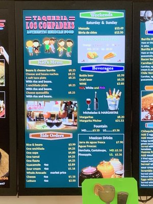 Menu photo 5 Taqueria Los Compadres Rancho Cordova, CA Menu photo 5 Taqueria Los Compadres Rancho Cordova, CA