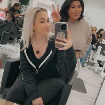 Kut Haus Salon - A before selfie with Joanne before the transformation! - Hair Salons Near Me - Glendora, California Kut Haus Salon - A before selfie with Joanne before the transformation! - Hair Salons Near Me - Glendora, California