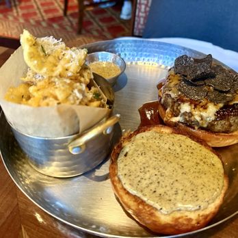 Tiffins Restaurant - Tiffins Signature Burger Prix Fixe with black truffle experience - New American Near Me - Lake Buena Vista, Florida Tiffins Restaurant - Tiffins Signature Burger Prix Fixe with black truffle experience - New American Near Me - Lake Buena Vista, Florida