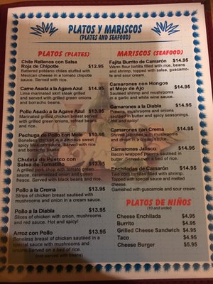 Menu photo 5 Agave Azul Gresham, OR