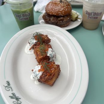 Coffee Dose - Latkes and burger - June 2026 - Coffee & Tea Near Me - Encinitas, California Coffee Dose - Latkes and burger - June 2026 - Coffee & Tea Near Me - Encinitas, California