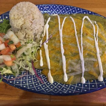 Cenas Kitchen - Spinach Enchiladas - Tex-Mex Near Me - Houston, Texas
