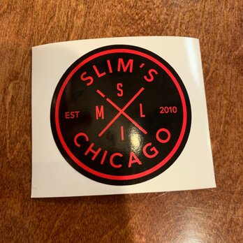 Slim's - Cute sticker and yummy food!! - Sandwiches Near Me - Chicago, Illinois Slim's - Cute sticker and yummy food!! - Sandwiches Near Me - Chicago, Illinois