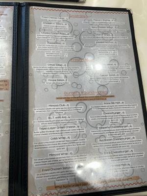 Menu photo 4 Mimosa Cafe Bakersfield, CA