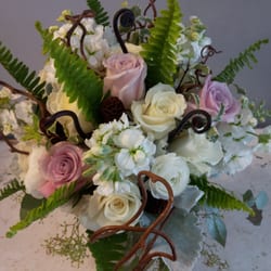 Flowers By Christine - A Woodsy Style Bridal Bouquet.