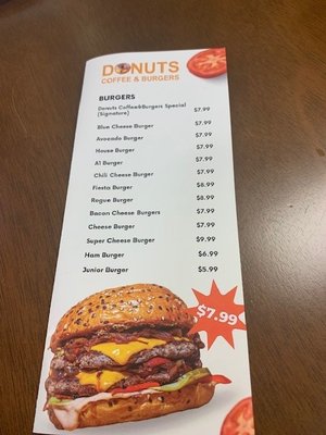 Menu photo 4 Donuts Coffee & Burgers Baton Rouge, LA