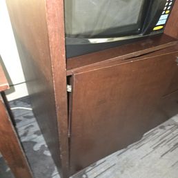 Broken cabinet door Broken cabinet door