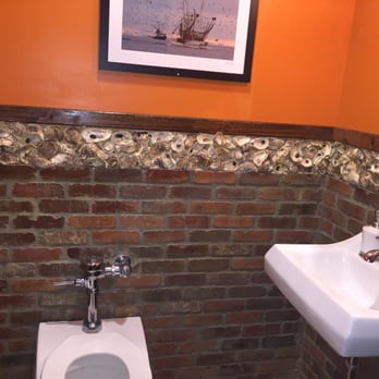 Half Shell Oyster House Spanish Fort - The bathroom stalls - Seafood Near Me - Spanish Fort, Alabama
