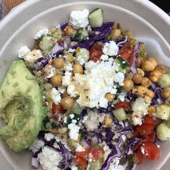Chopt Creative Salad Co. - Mediterranean Bowl. Delicious but wish the would mark it as spicy. Even though I asked to removed the spicy peppers. - Salad Near Me - Washington, DC, District of Columbia