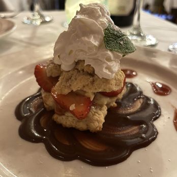 Matisse 167 - biscuit with strawberries and cream and chocolate - New American Near Me - Rutherford, New Jersey Matisse 167 - biscuit with strawberries and cream and chocolate - New American Near Me - Rutherford, New Jersey