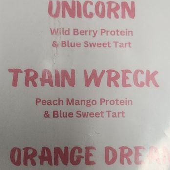 Callahan Nutrition - Menu (my favorites) - Juice Bars & Smoothies Near Me - Callahan, Florida