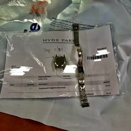 Opened at the FedEx counter. Receiving my Rolex disassembled, in multiple pieces, uninsured (as visible on invoice), in a plastic bag. Opened at the FedEx counter. Receiving my Rolex disassembled, in multiple pieces, uninsured (as visible on invoice), in a plastic bag.