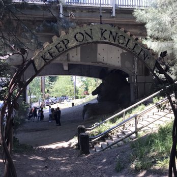 Fremont Troll - Garden near the troll - Public Art Near Me - Seattle, Washington